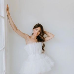 Untamed Petals Millie Mini Gown Size Small.